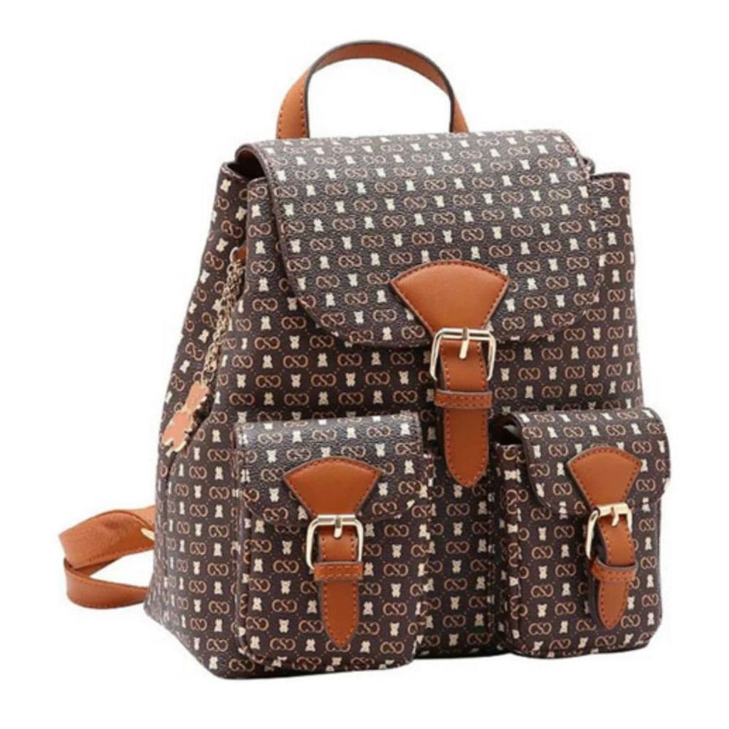 Mochila Feminina Chenson Monograma Baby Urso 8485365