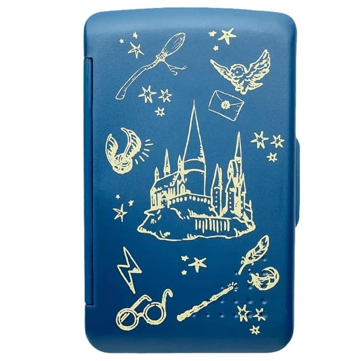 Calculadora Flip Letron Harry Potter 8 Dígitos Azul