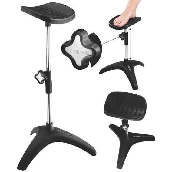 Apoio de Pernas Fixo Dompel Suporte de Pernas Tripé para Pedicuro / Manicure