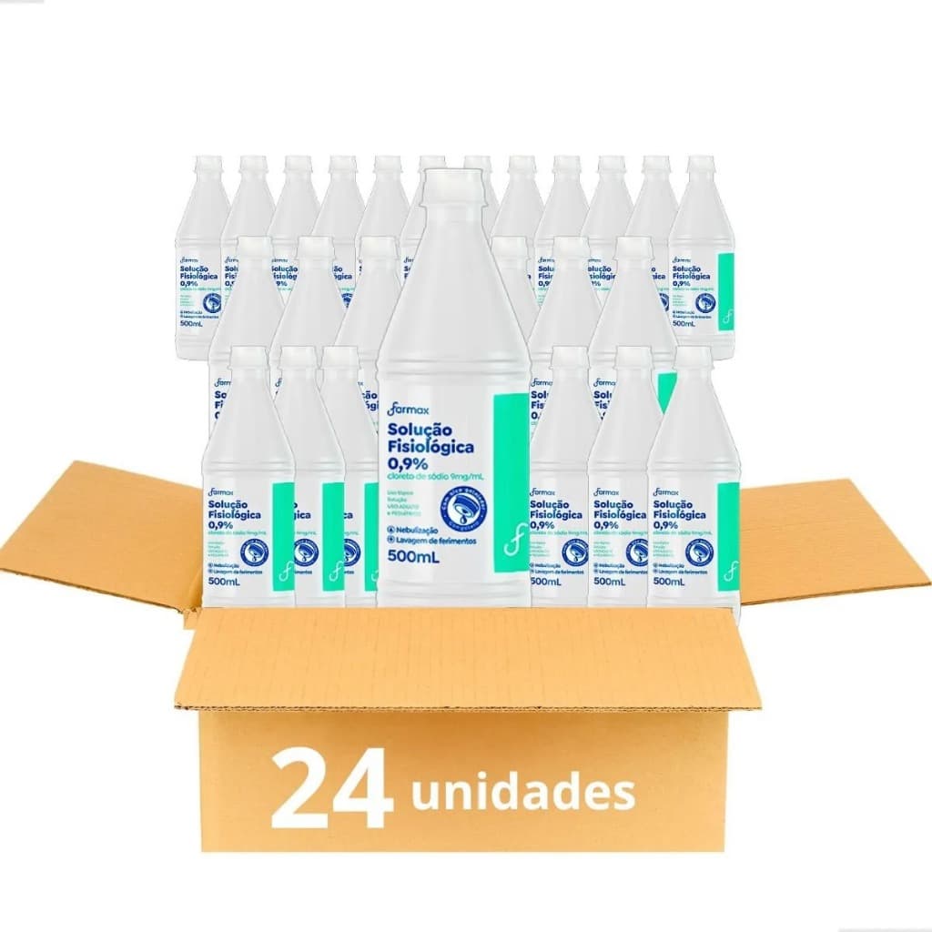 KIT SORO FISIOLÓGICO FARMAX 500ML
