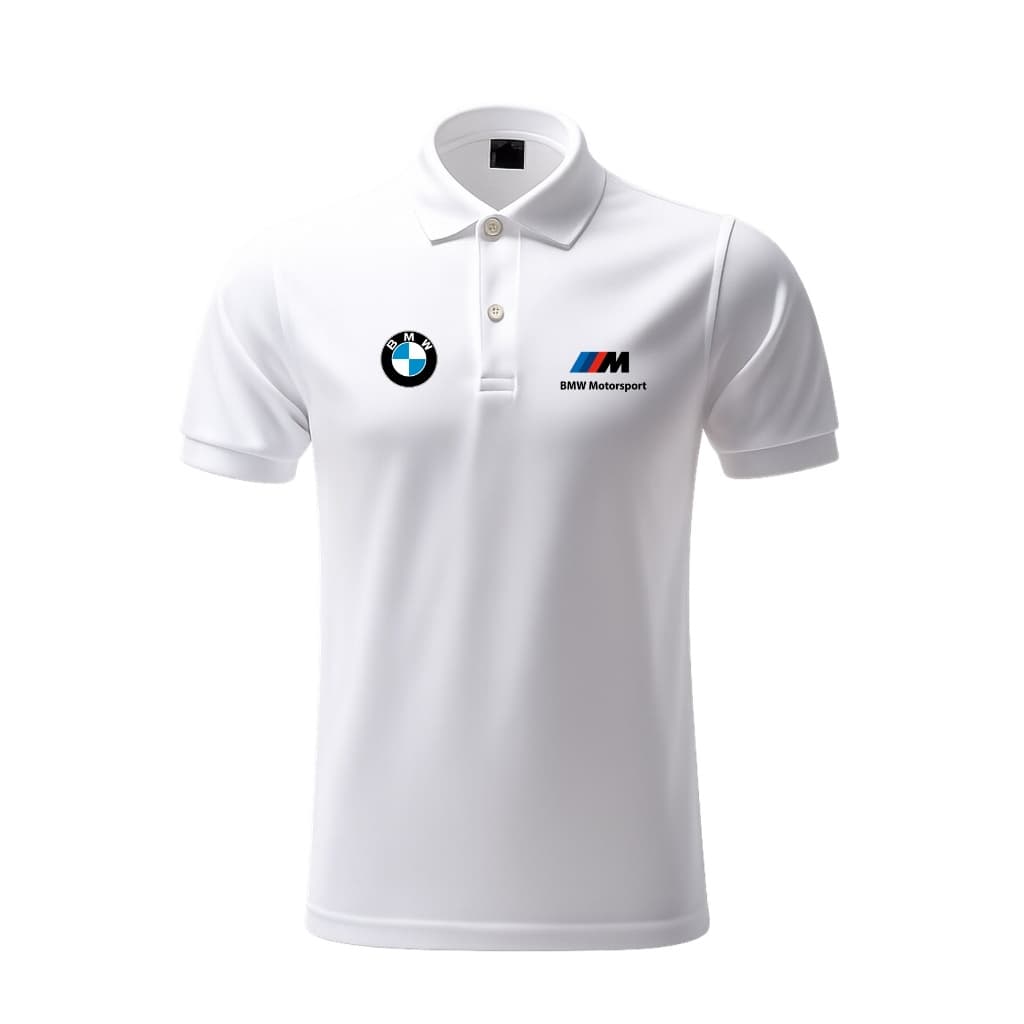 Camiseta BMW MotorSport Blusa Masculina Camisa Gola Polo