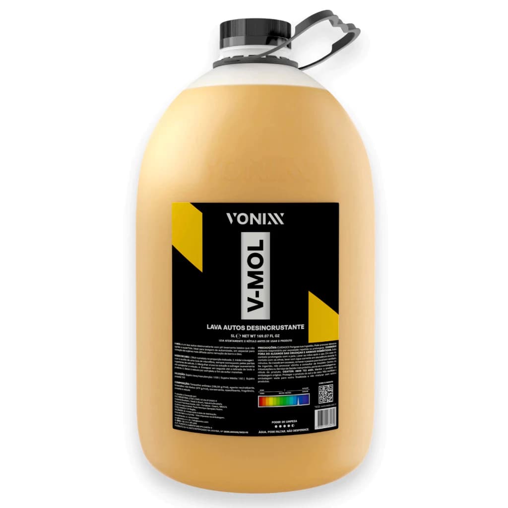 V MOL SHAMPOO 5 LT REMOCÃO SUJEIRA PESADA VONIXX
