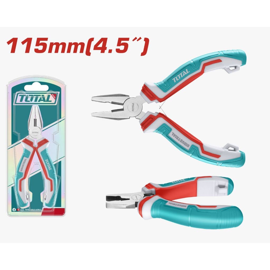 ALICATE UNIVERSAL MINI 4.1/2 (115 mm) Profissional - TOTAL TOOLS