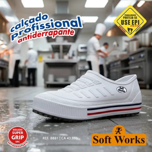 Tênis Epi Profissional Softworks Antiderrapante Sapato Unissex Ref Bb81