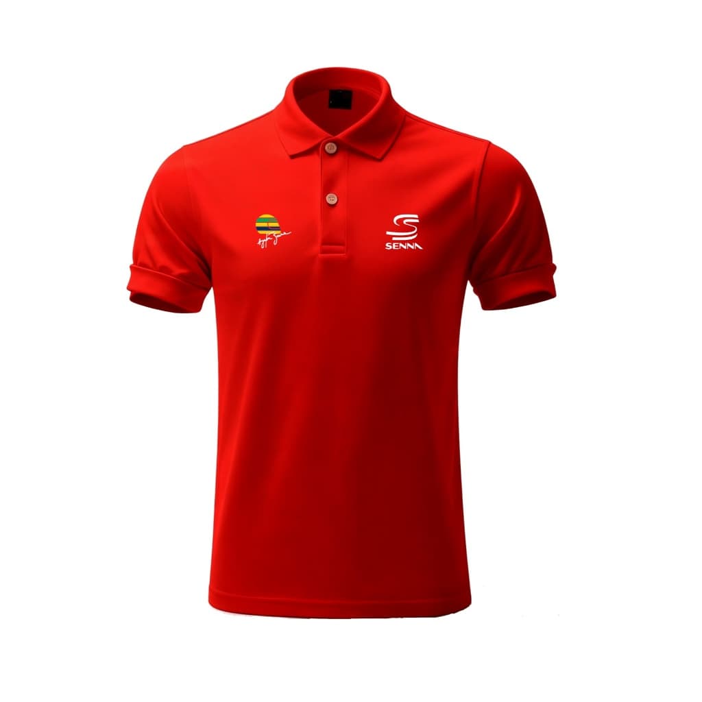 Camisa Polo Masculina Camiseta Arytin Senna Camiseta Gola Polo Blusa Masculina