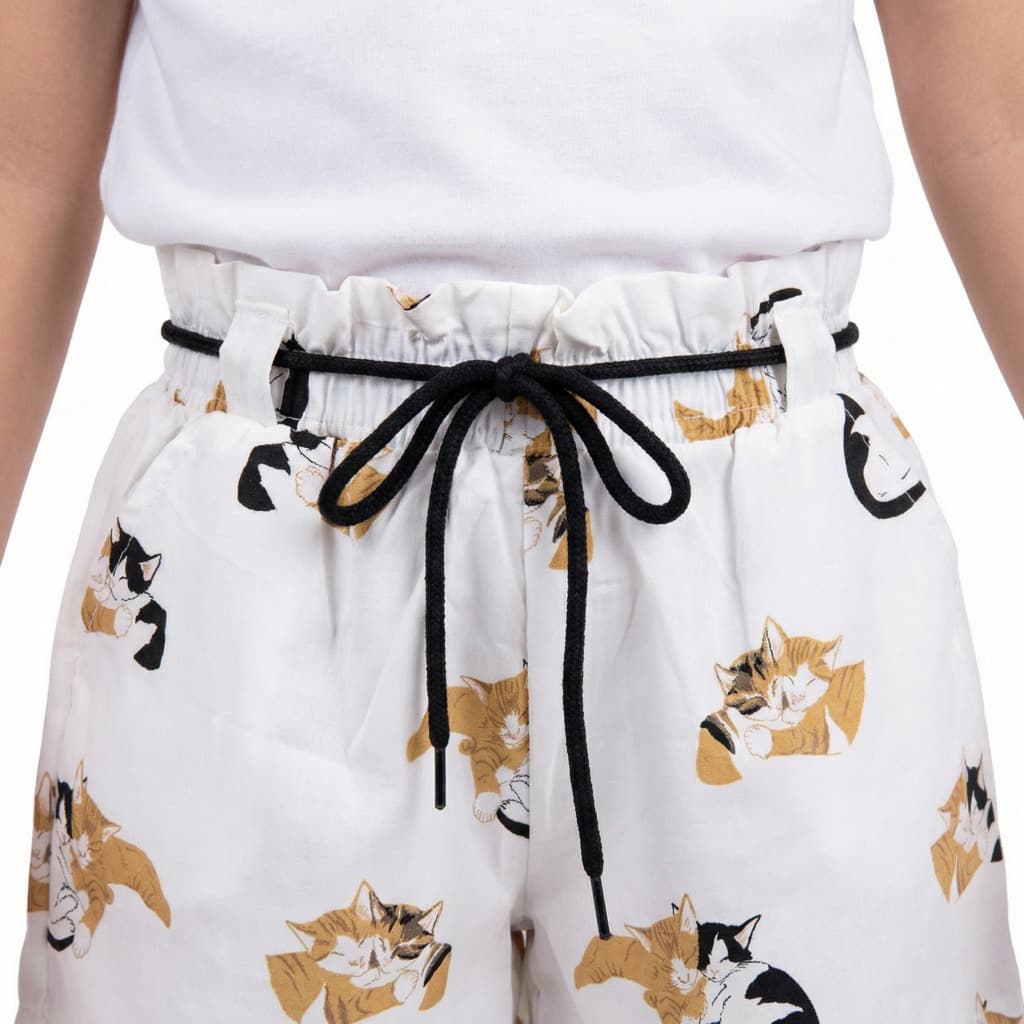 Short Bermuda Infantil Blogueirinha em Algodão Verão Fresquinho