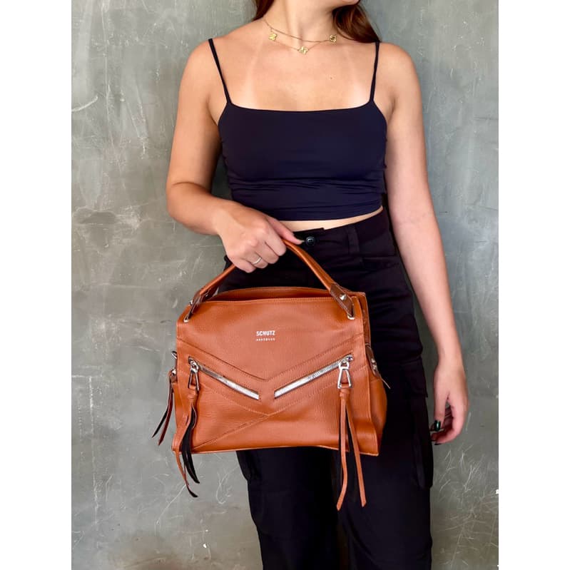 Bolsa feminina tiracolo Dia a Dia com alca transversal