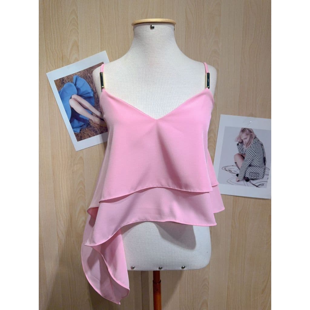 Blusa Bata Feminina com Amarração Frontal e  Alça Ajustável Caimento Soltinho – Idea