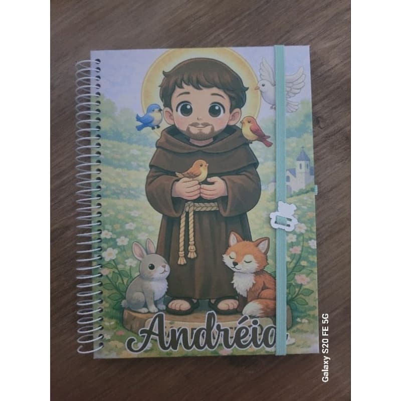 Caderno São Francisco  - tamanho A5