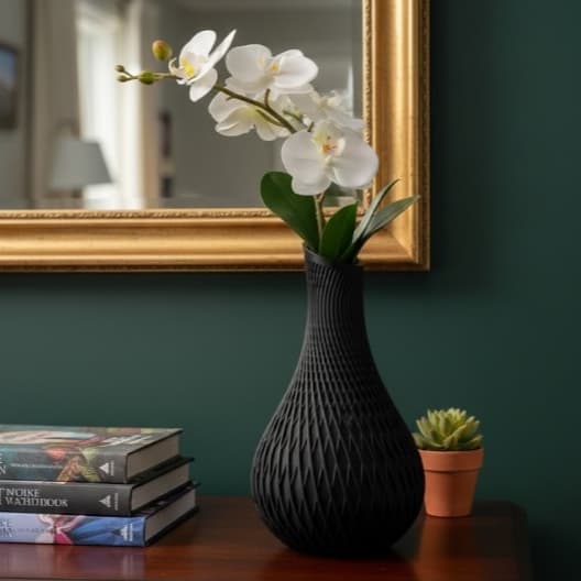 Vaso Decorativo  para flores artificiais Design Moderno e elegante - não acompanha flor