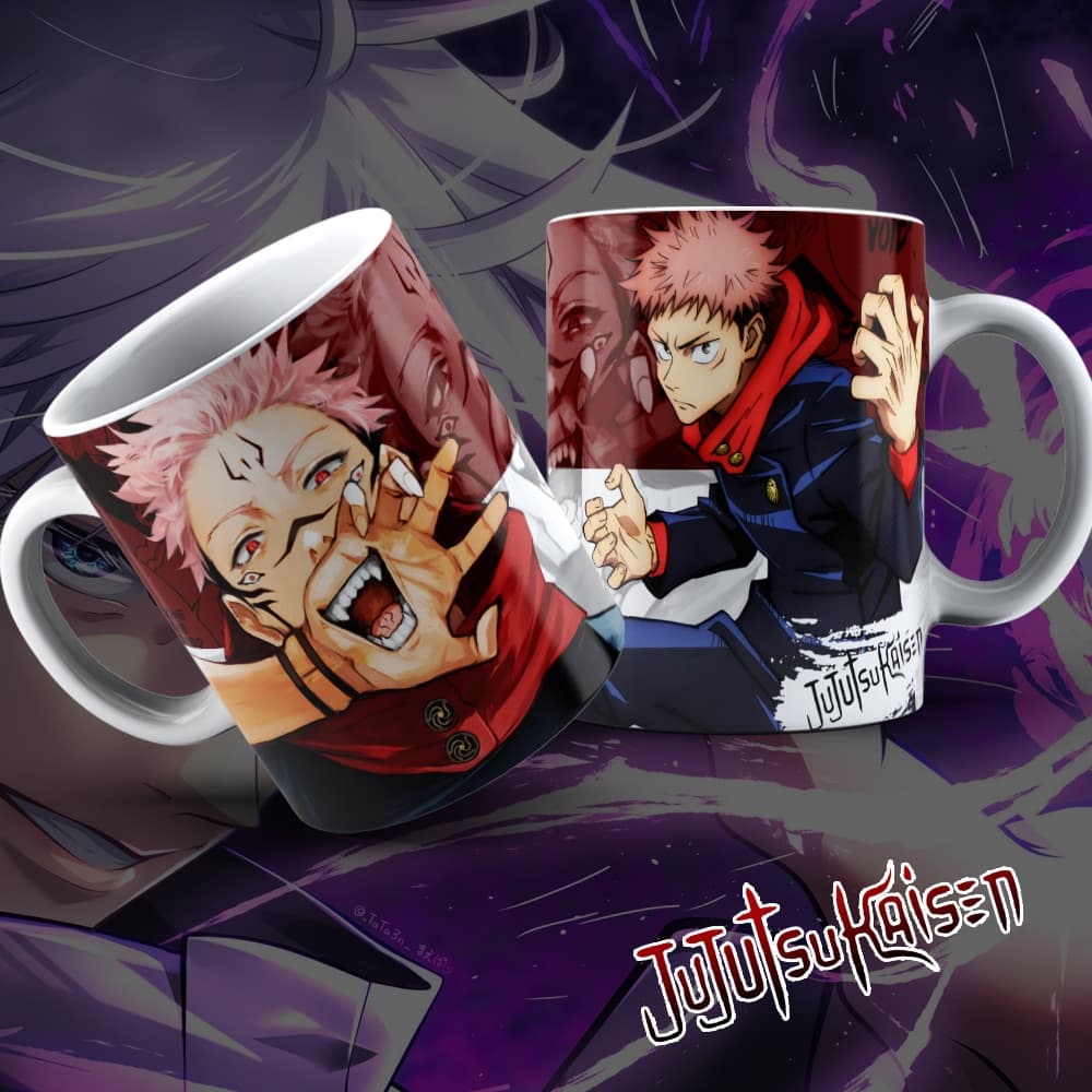 Caneca Anime Desenho Jujutsu Kaisen