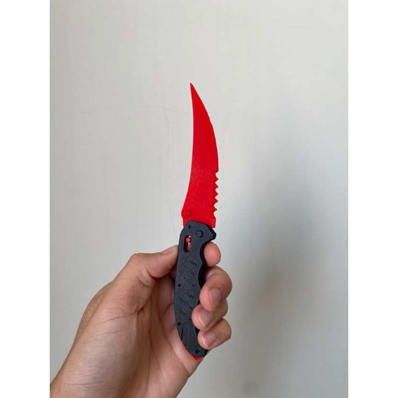 Flip knife Counter strike feita em 3d para decoração