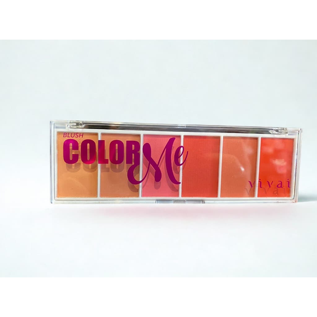 Blush Vivai Color Me Acabamento Natural Tons Variados Maquiagem