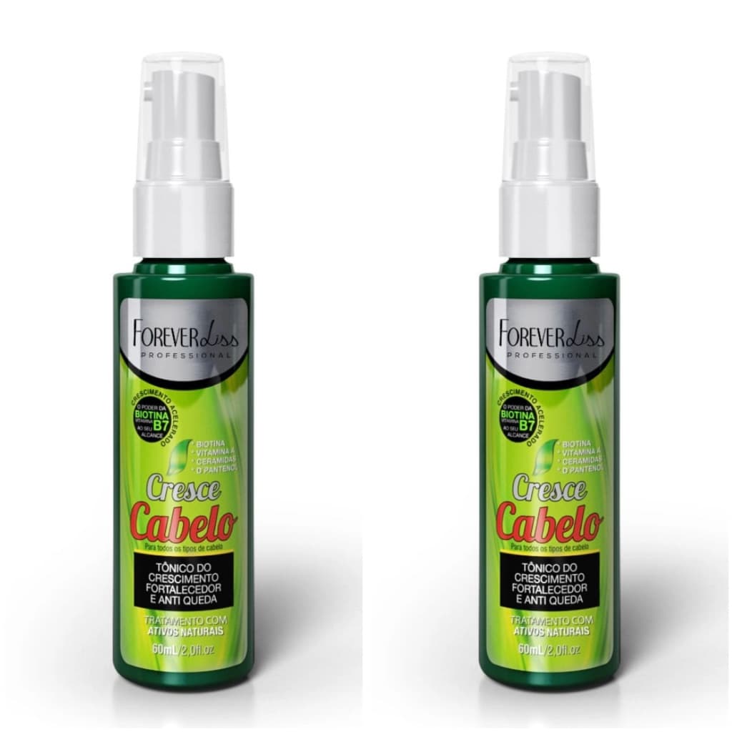 Tônico capilar Forever liss2 unidades  60 ml