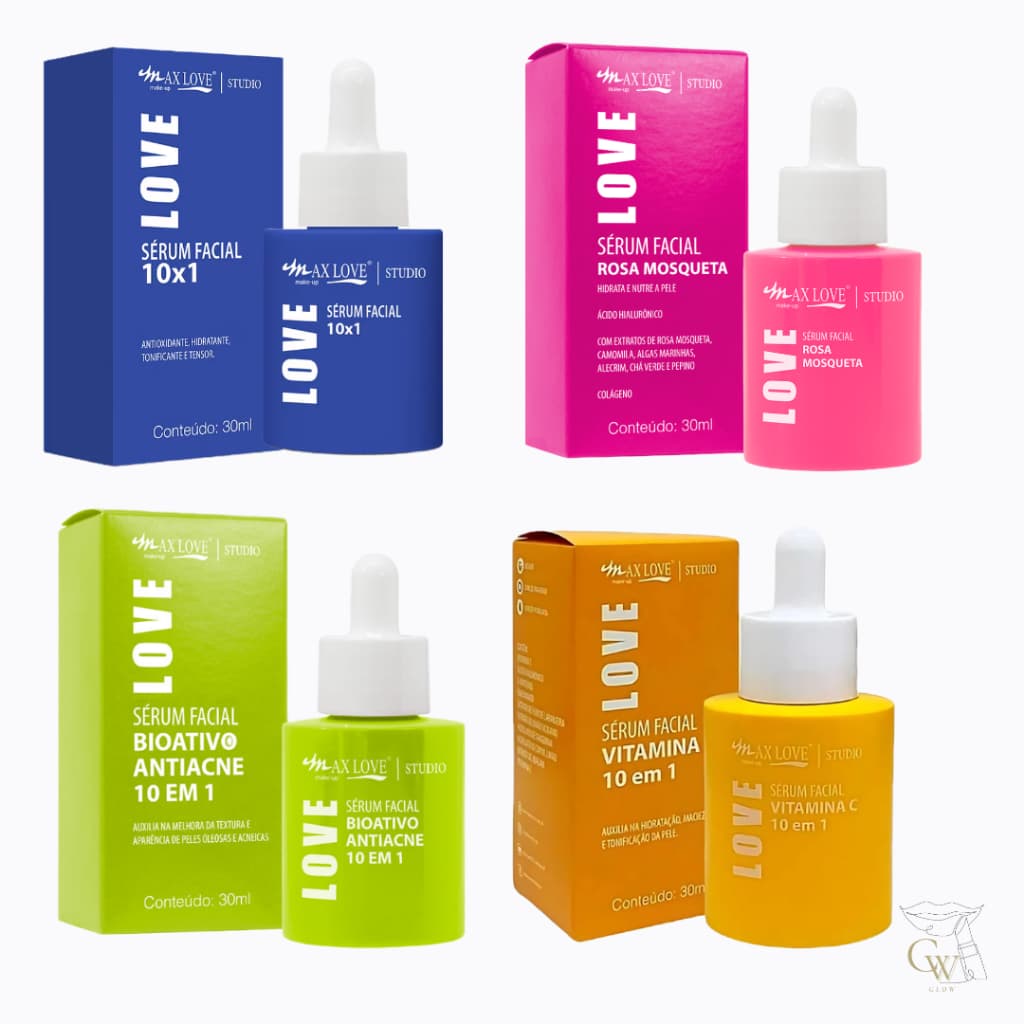 Sérum Facial Tratamento Completo com Multi benefícios para Rotina de Skincare.