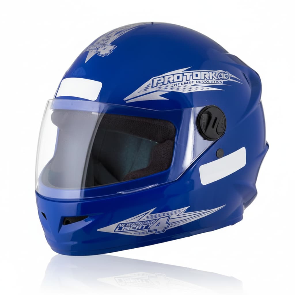 CAPACETE TORK NEW LIBERTY FOUR (AZUL)