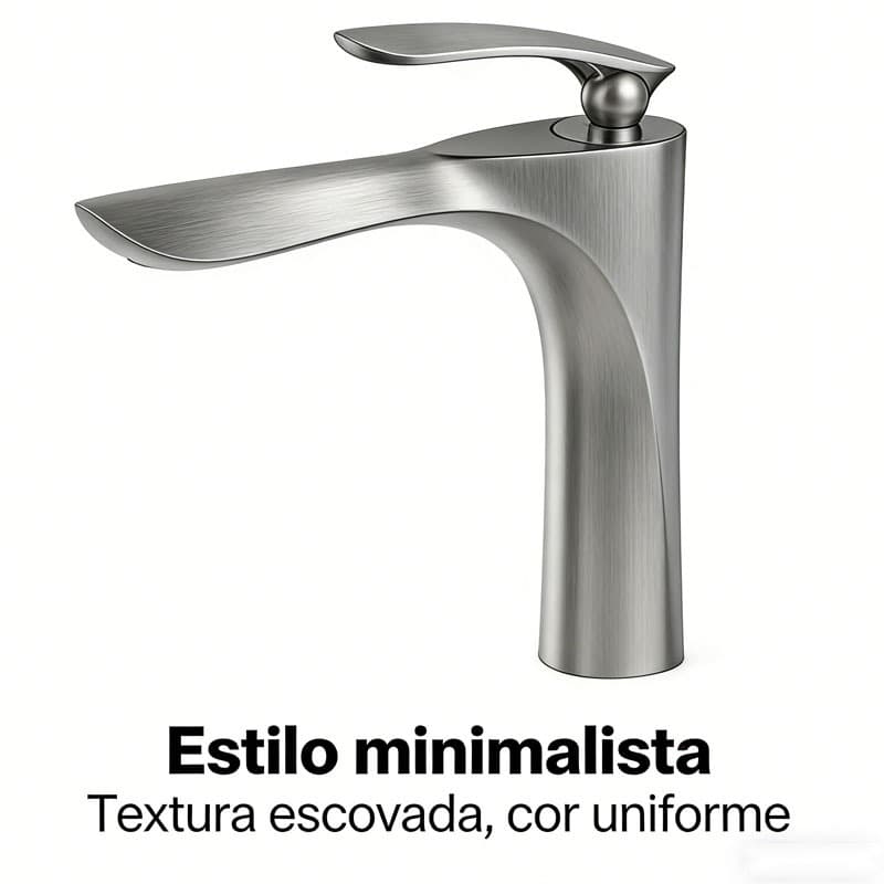 Torneira Preta Banheiro Luxo Monocomando Bica Alta 30cm Misturador Lavabo Pia Yesop