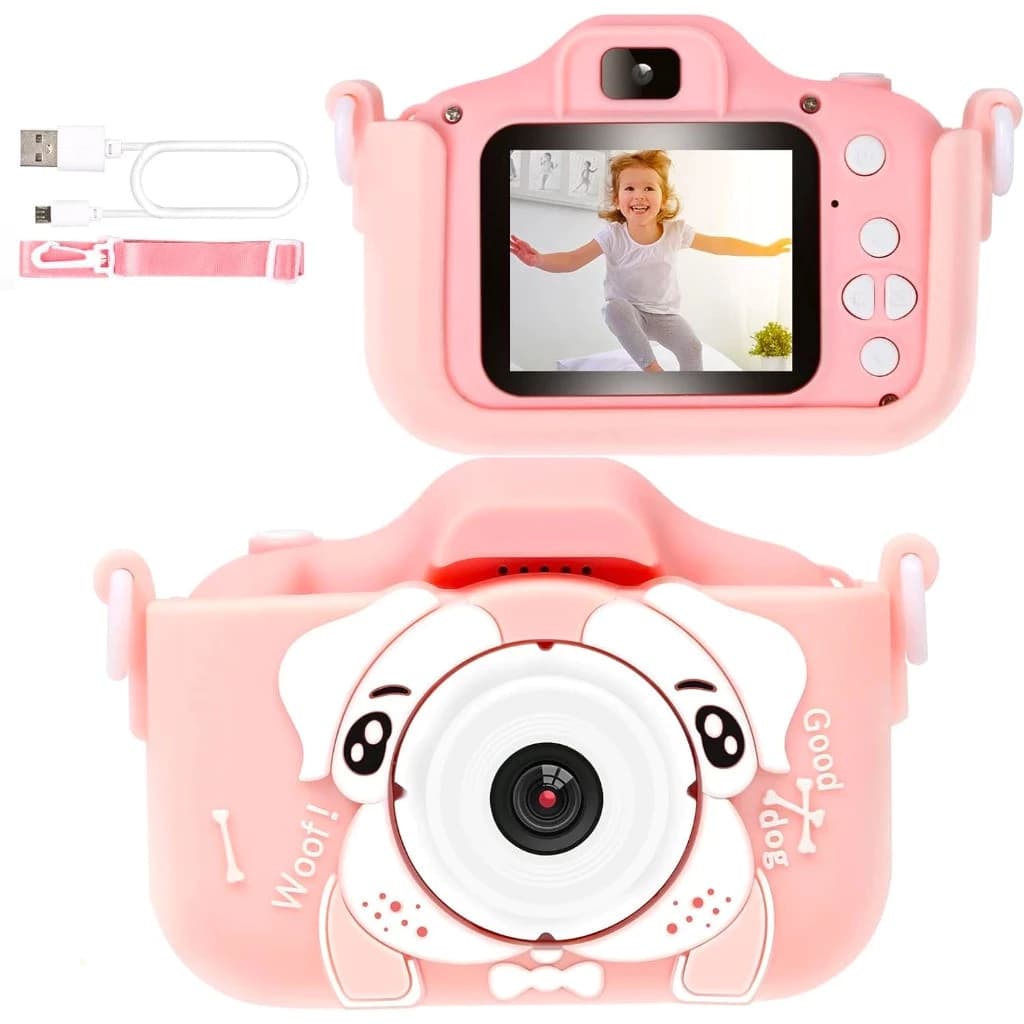 Câmera Digital infantil, câmera fotográfica infantil, fotógrafo e fotografar fotos reais Dog
