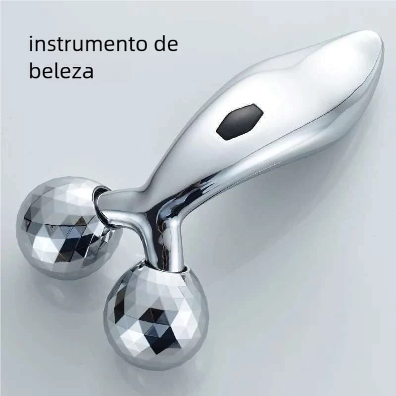 Massageador 3D de Mão - Relaxa Tensão, Facial e Corporal, Melhora Circulação