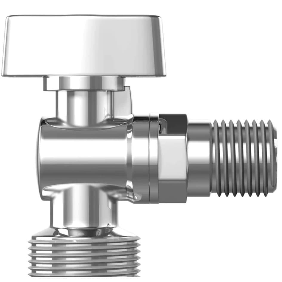 Registro Torneira Maquina Lavar Metal Tanque Filtro Multiuso Resistente 1/4 de Volta
