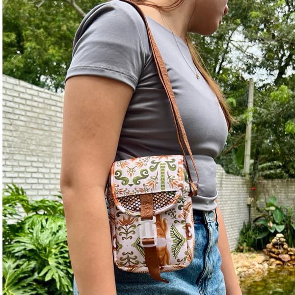 Bolsinha Feminina Estampada com Estilo Verão