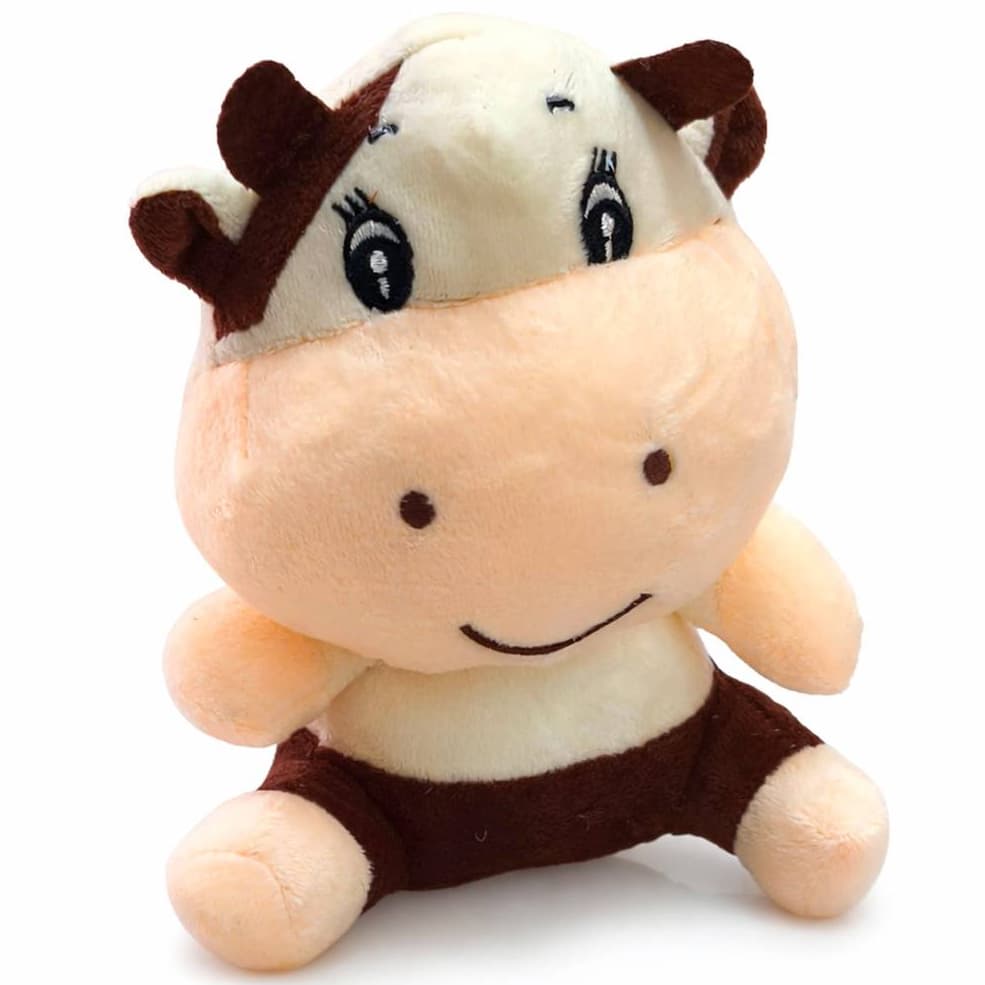Vaquinha De Pelúcia Macia 20cm Extra Soft Antialérgica Infantil