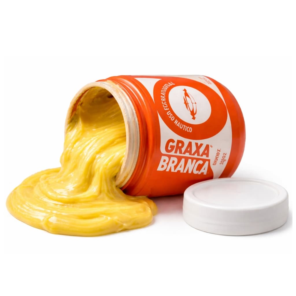 Graxa Branca 1 Pote 250g Antioxidante Nautica Barcos Lanchas