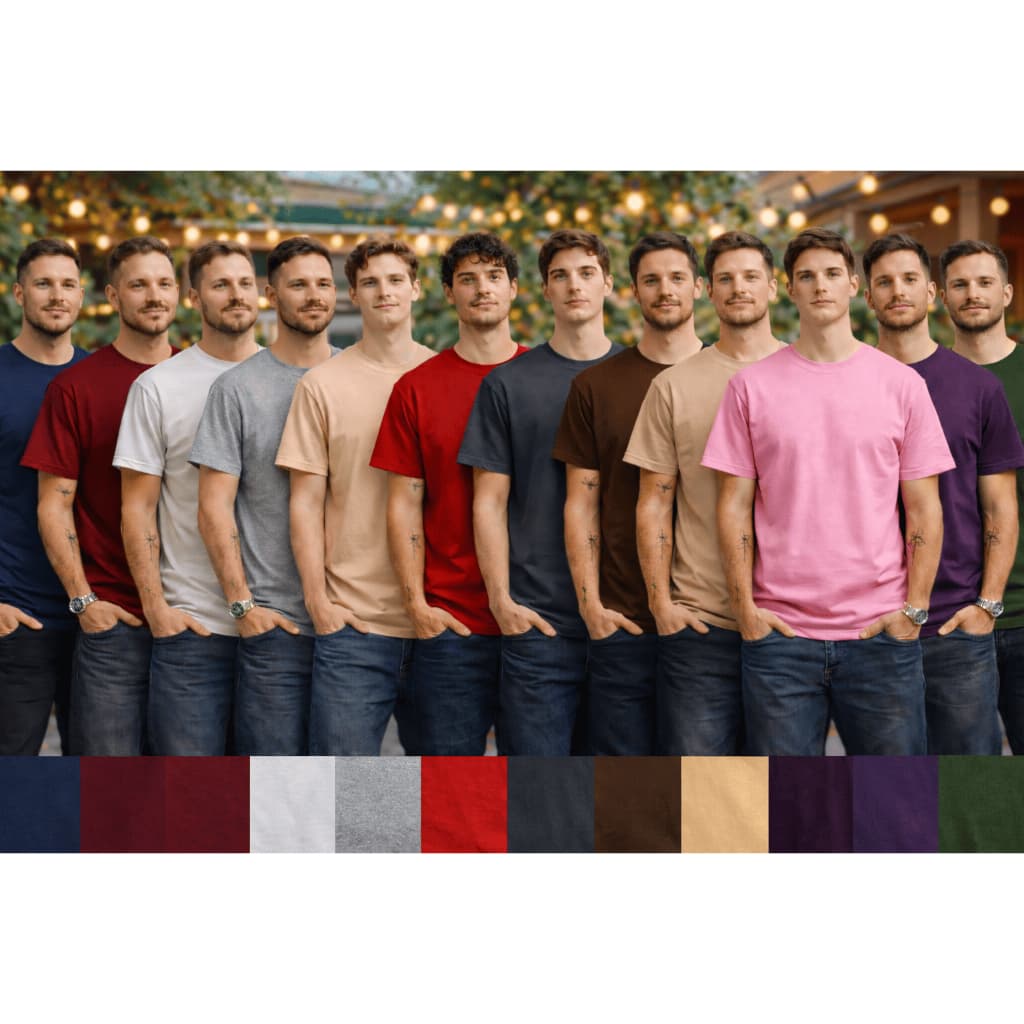 Camiseta Masculina 100% Algodão com Toque Macio Conforto