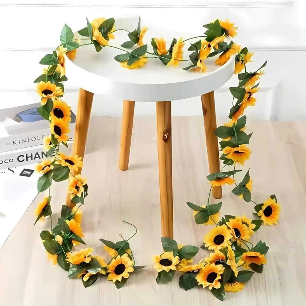 Corrente De Girassol Flor Artificial - ZQ800180