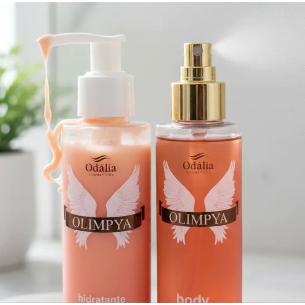 Kit Body Splash + Hidratante Olimpya Para Mulheres 150ml Original Marca Odália
