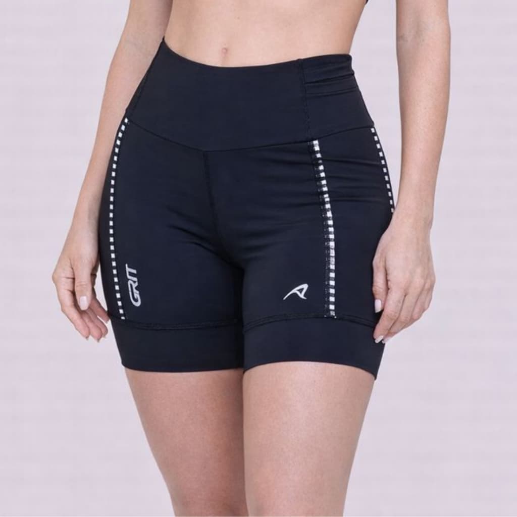 Bermuda Short Com Bolsos Feminino Para Corrida Authen Grit Bossa 15cm Zero Transparência