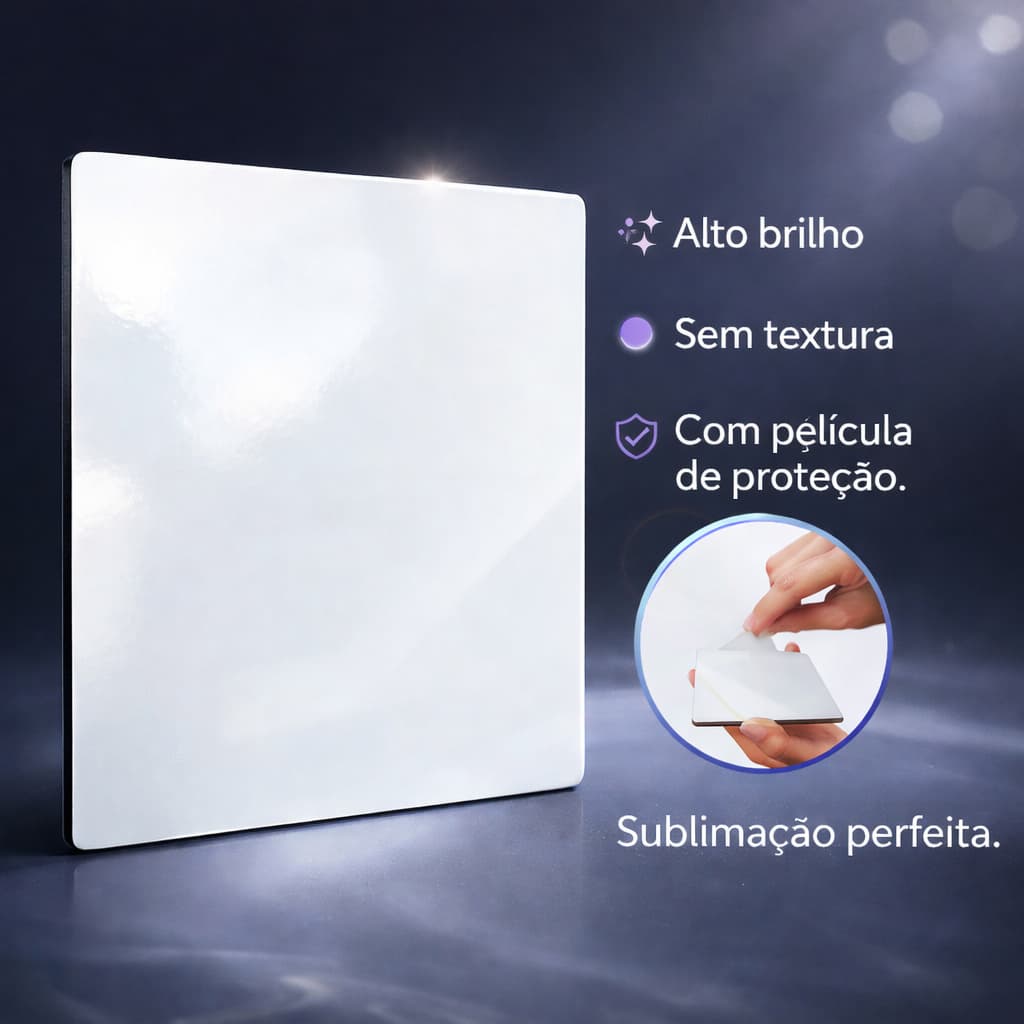 100 Círculos ou Quadrados MDF Para Sublimação
