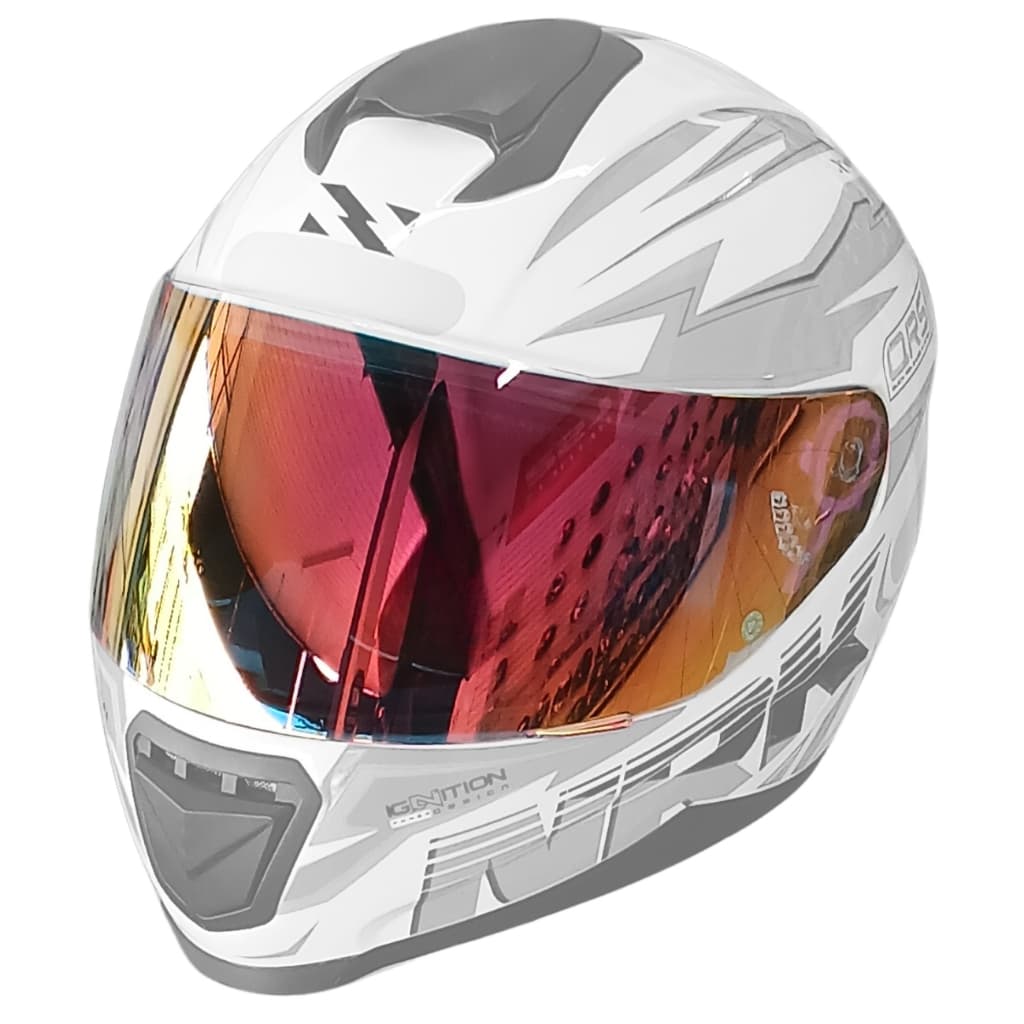 Viseira Capacete Norisk Ff391 Razor Revo Pink Dia E Noite