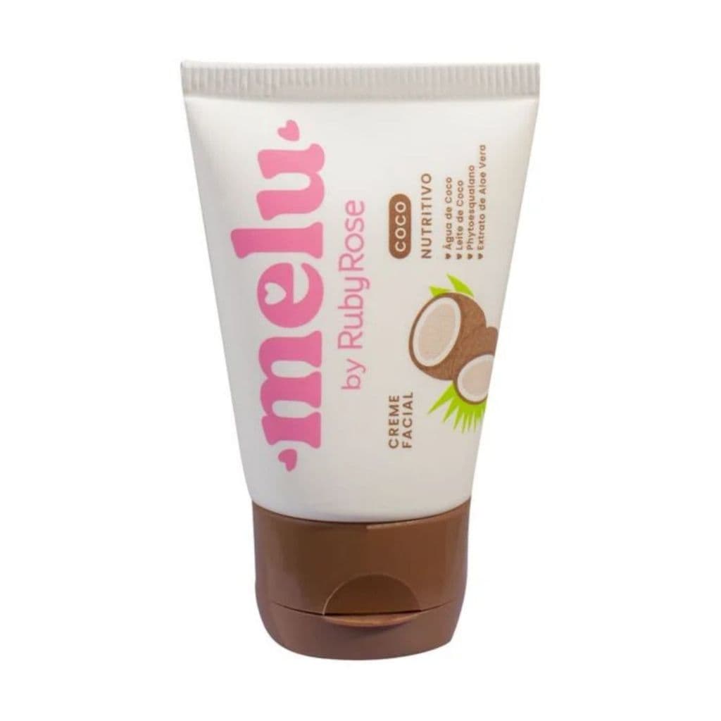 Creme Facial Nutritivo Coco Melu Ruby Rose 60g