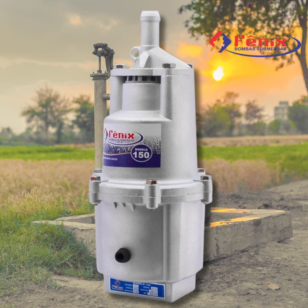 Bomba Submersa Sapo Fênix 150 3/4HP 127V para Água Limpa