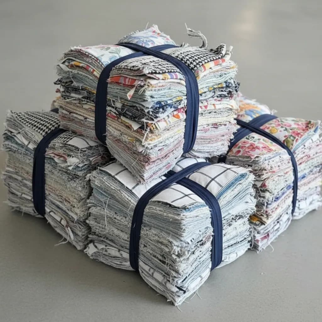 Retalho pacotes com 1 e 5kg  (tamanhos 15x15cm cores lisas e estampa aleatório)