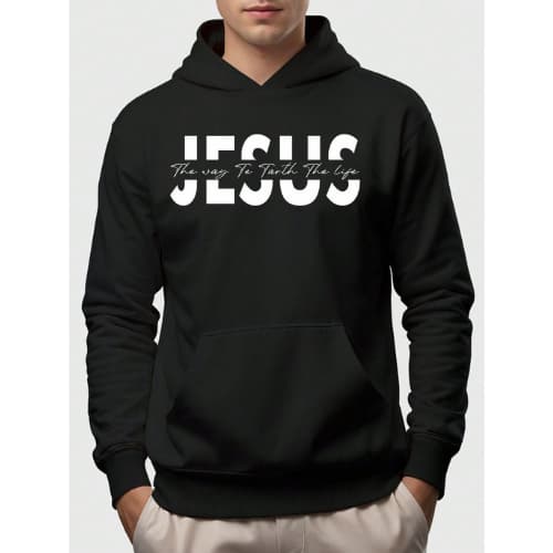 Moletom Canguru Blusa De Frio Jesus Cristo Casaco Gospel De Alta Qualidade
