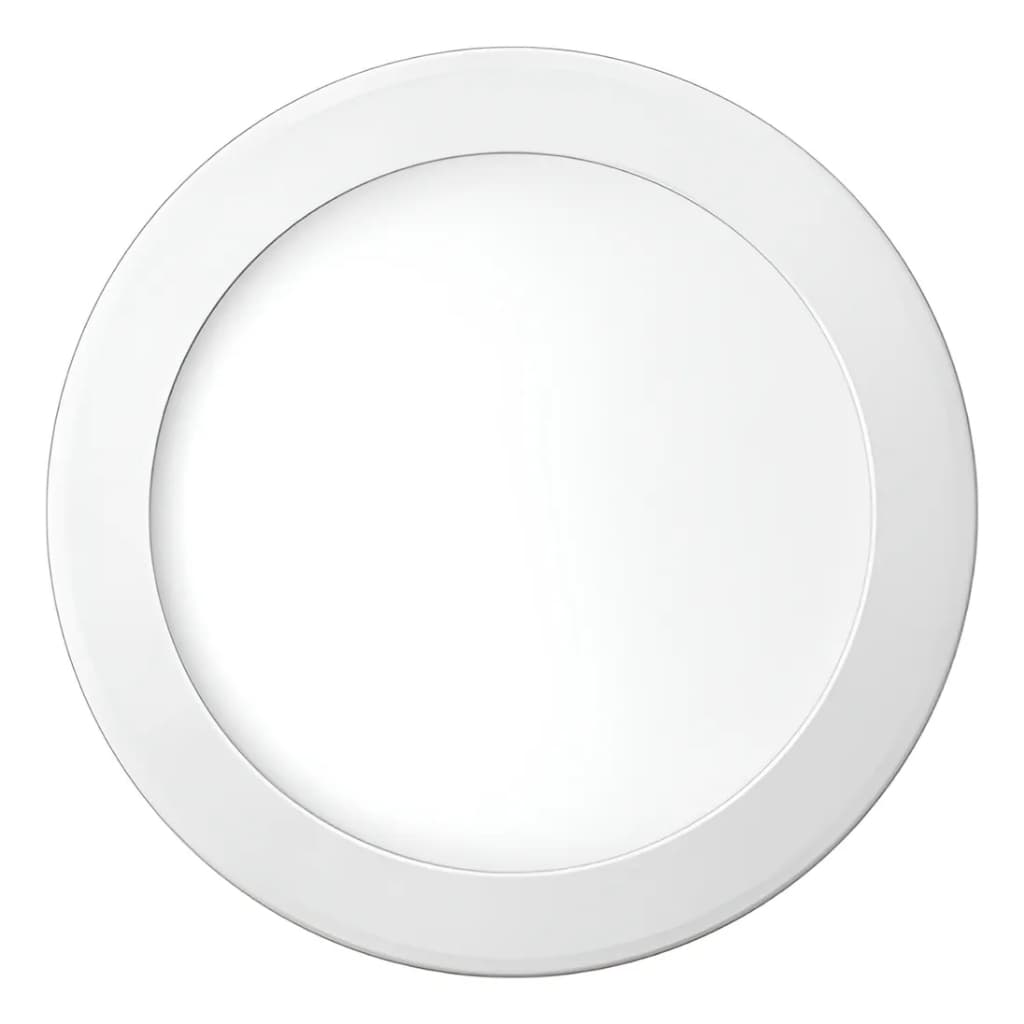 Kit 5 Painel Plafon Led Sobrepor Redondo 24w Branco Frio 127