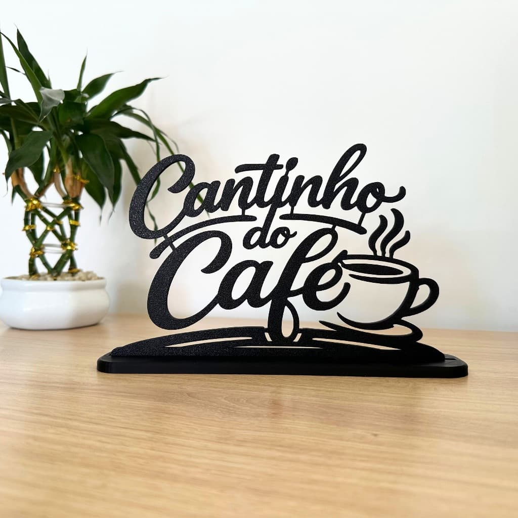 Placa Cantinho Do Café Decorativa Para Cozinha | Presente – Zately
