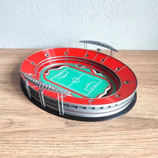 Miniatura Estádios de Futebol Maquete | Neo Química Arena | Morumbi | Vila Belmiro | Allianz Parque | La Bombonera