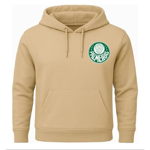 Moletom Canguru Blusa de Frio Verdão Casaco Mancha Verde Com Bolso E Capuz