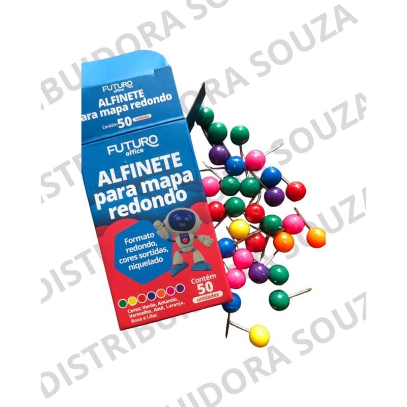 ALFINETE PARA MAPA tipo TAÇA e REDONDO