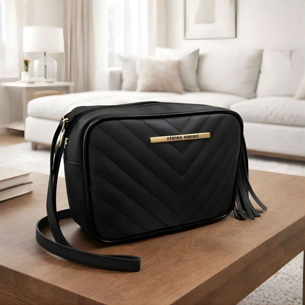 Bolsa Feminina Media Transversal De Ombro Estilosa Tiracolo Lançamento Débora Ribeiro Bolsas Tote