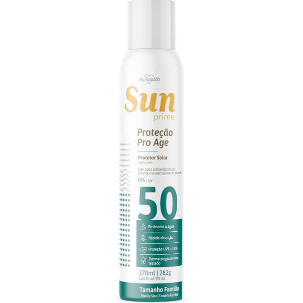 PROTETOR MY HEALTH SUN PRIME F50 SPRAY 370ML