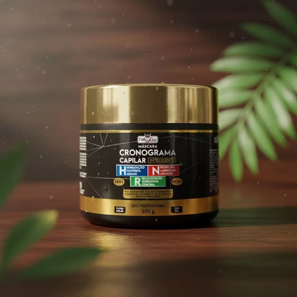 Máscaras capilares para todos os tipos de cabelo 500g