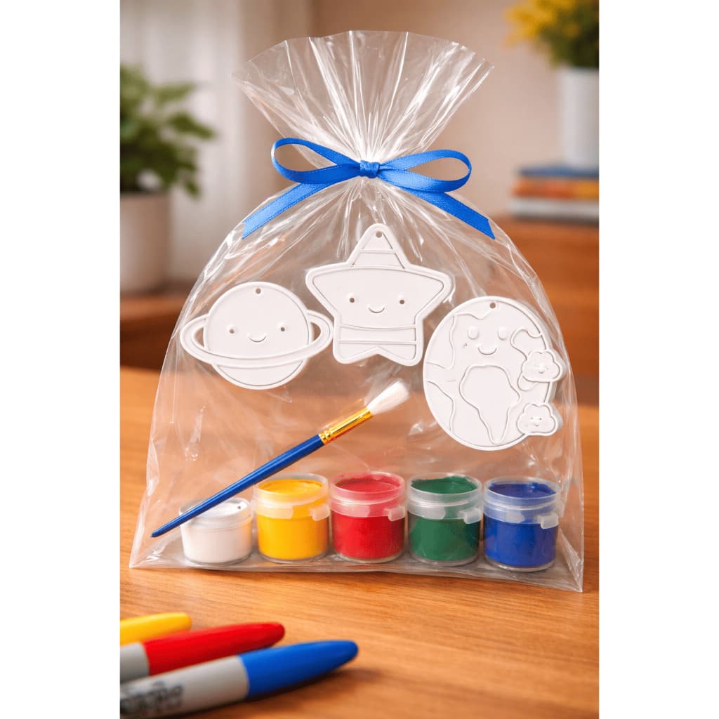 Kit Pintura Infantil para Colorir Personagens Tintas e Pincel  Atividade Criativa Sem Telas