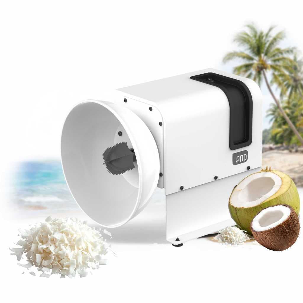 Raspador de Coco Elétrico Anodilar Profissional Inox Coco Fresco Ralado com Rapidez