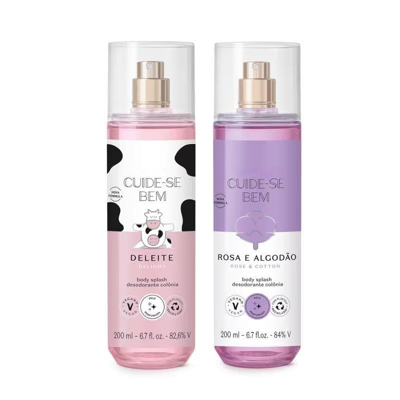 COMBO CUIDE-SE BEM: Leve os favoritos DELEITE e ROSA E ALGODÃO em um só kit!