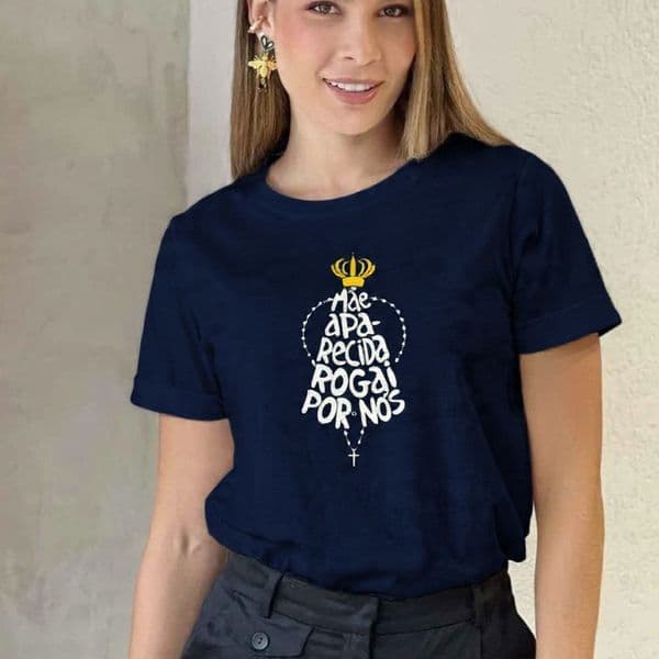 Blusa Nossa Senhora Igreja Catolica Maezinha Aparecida
