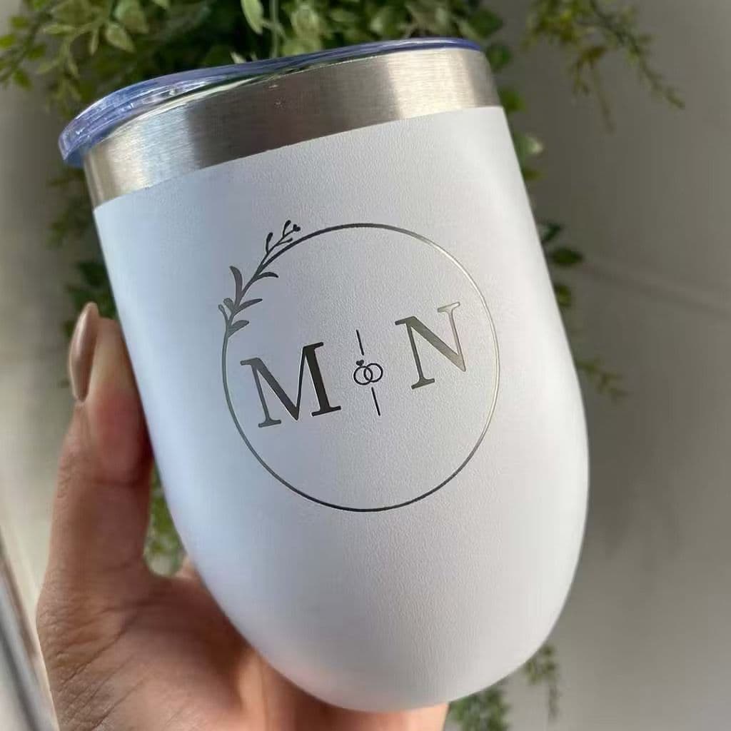 Copo Térmico 360ml Cuia Cores Personalizado Aço Inox